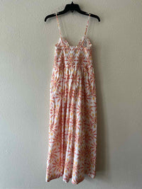Hill House White Multi Size M Dress