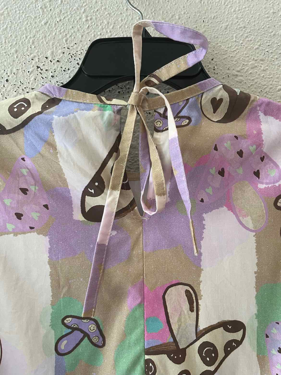Megan Crosby tan multi Size S Dress