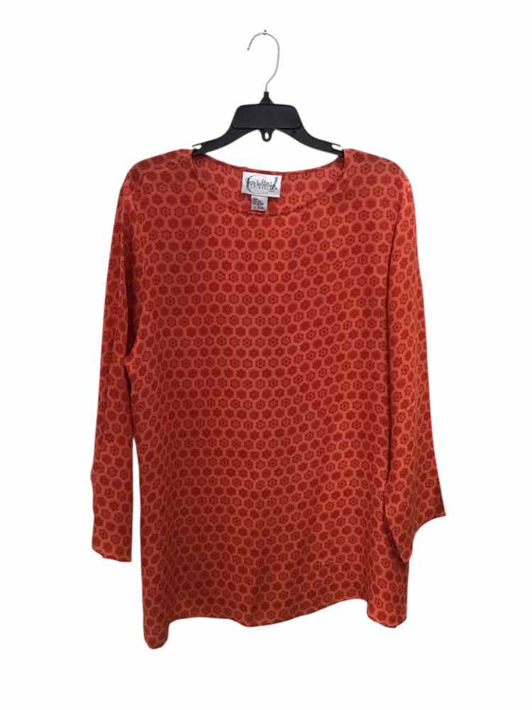 diane von furstenberg orange red Size L Shirt