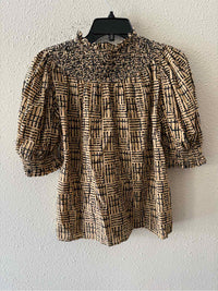 Olivia James Tan and black Size XS Shirt