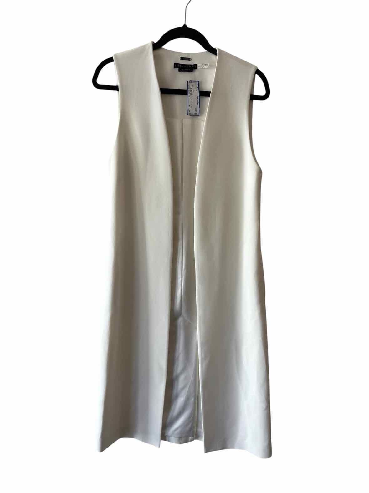alice + olivia White Size S Vest