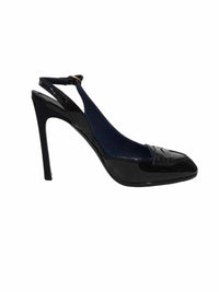 YSL Navy Blue Size 37 1/2 Shoes