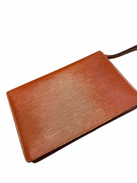 Louis Vuitton Epi Pochette Sellier Dragone Rust Handbag