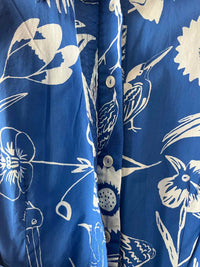 Oliphant Blue and White Size S Dress
