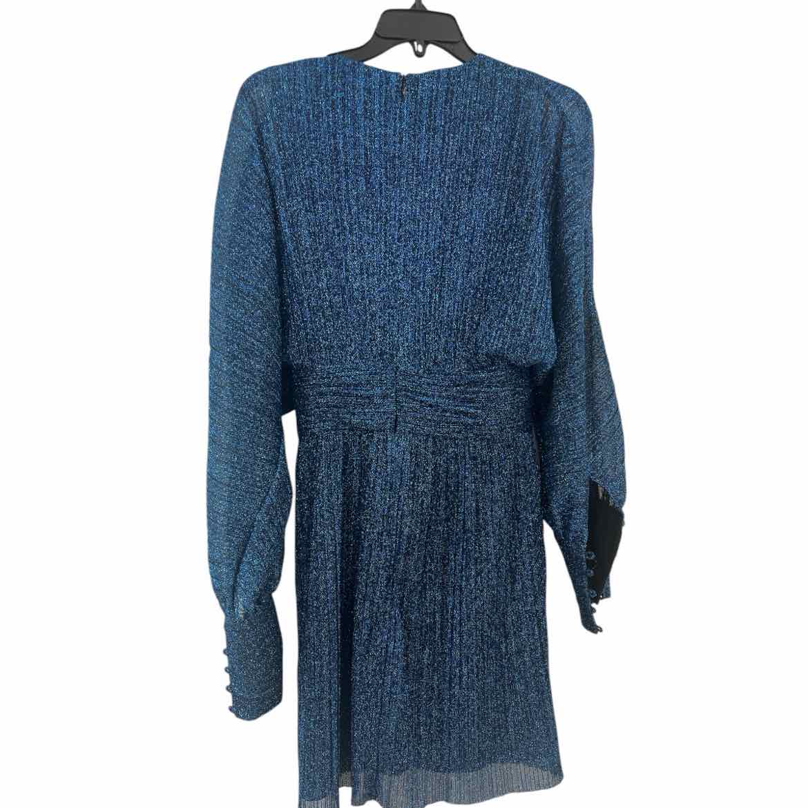 rebecca vallance blue dress Royal Size 2 – Swap Boutique alsoin_Regular:MAKB8682_858|Petite:PAKB8682_858 the crew neckline and Karen Millen Plus Size Color:Lawn/Cream