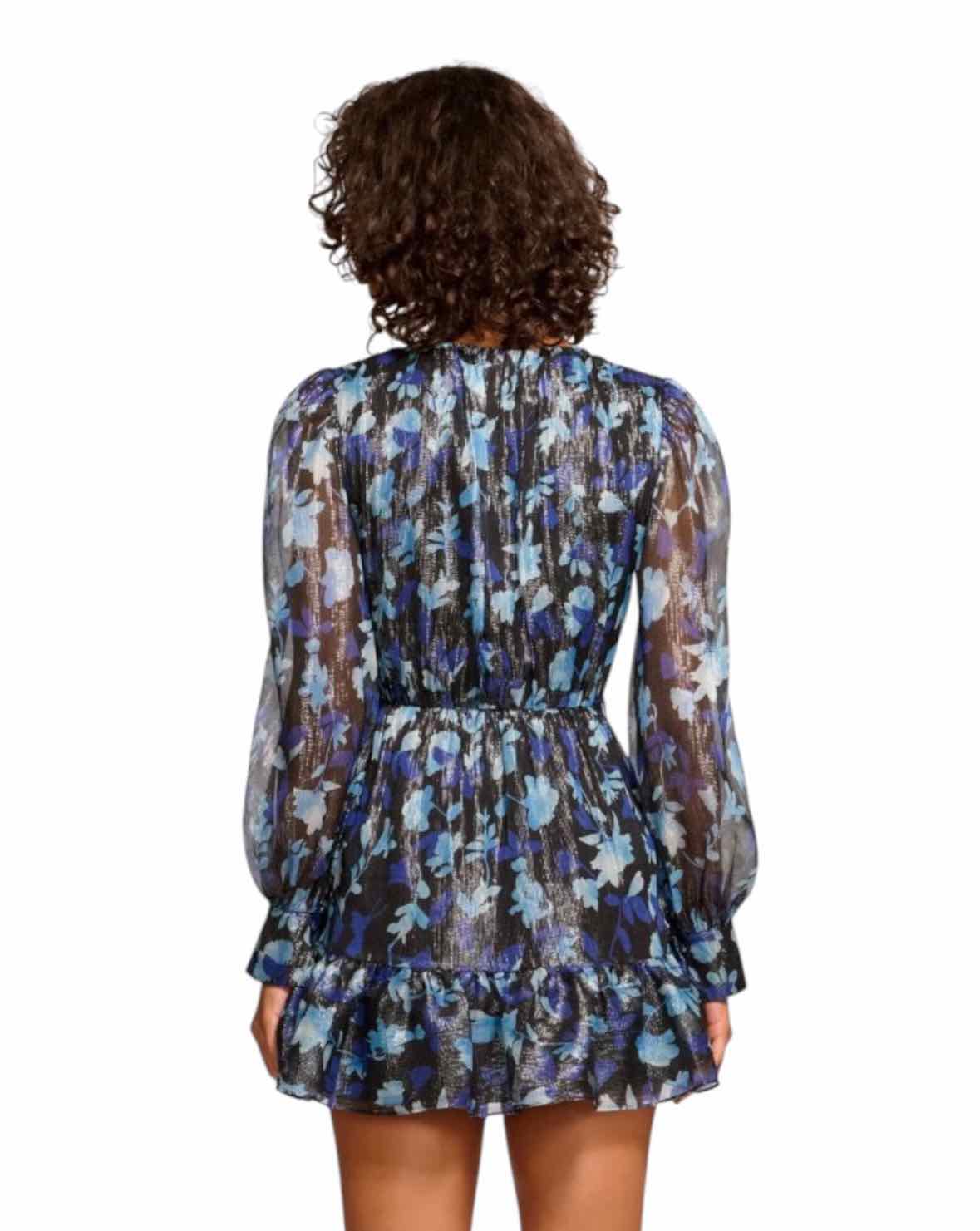 Ramy Brook Blue and Silver Size XS Dress