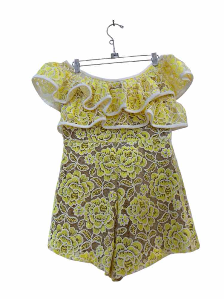 Alexis Yellow Size M Romper
