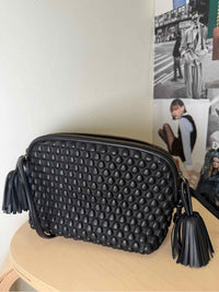 Tissa Fontaneda Black Handbag