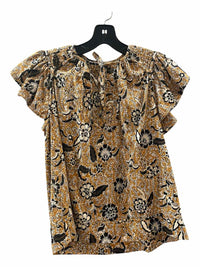 ULLA JOHNSON Mustard and Black Size 0 Shirt