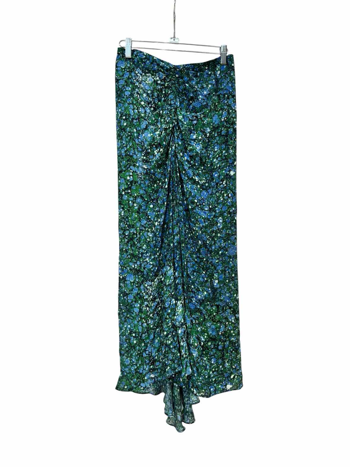 Veronica Beard Blue and Green Size 2 Skirt