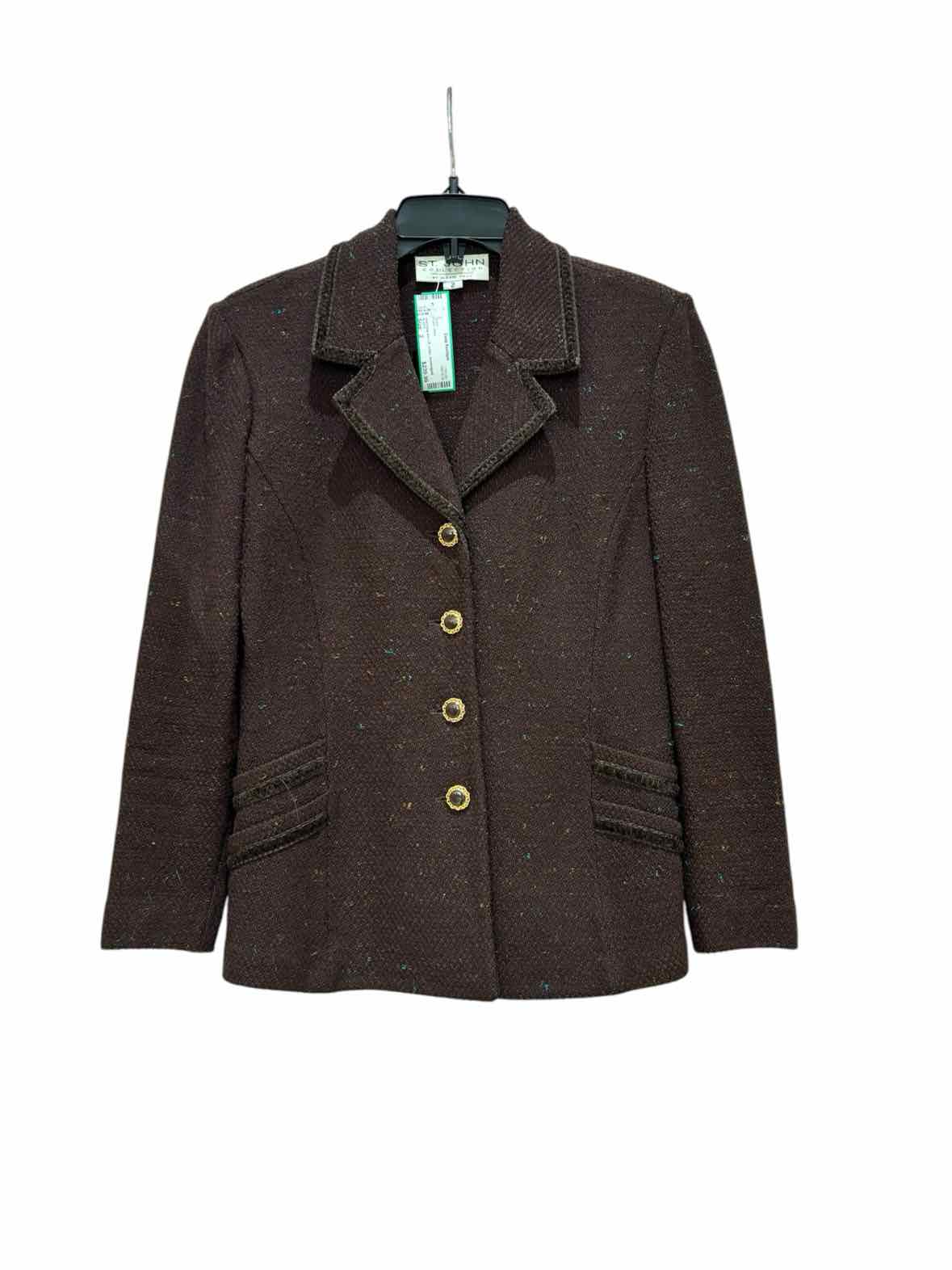 st john Brown Size 2 Blazer