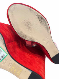 Gucci Red Size 38.5 Shoes