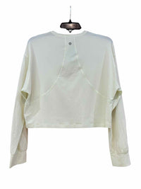 Lululemon Pale Yellow Size 6 Shirt