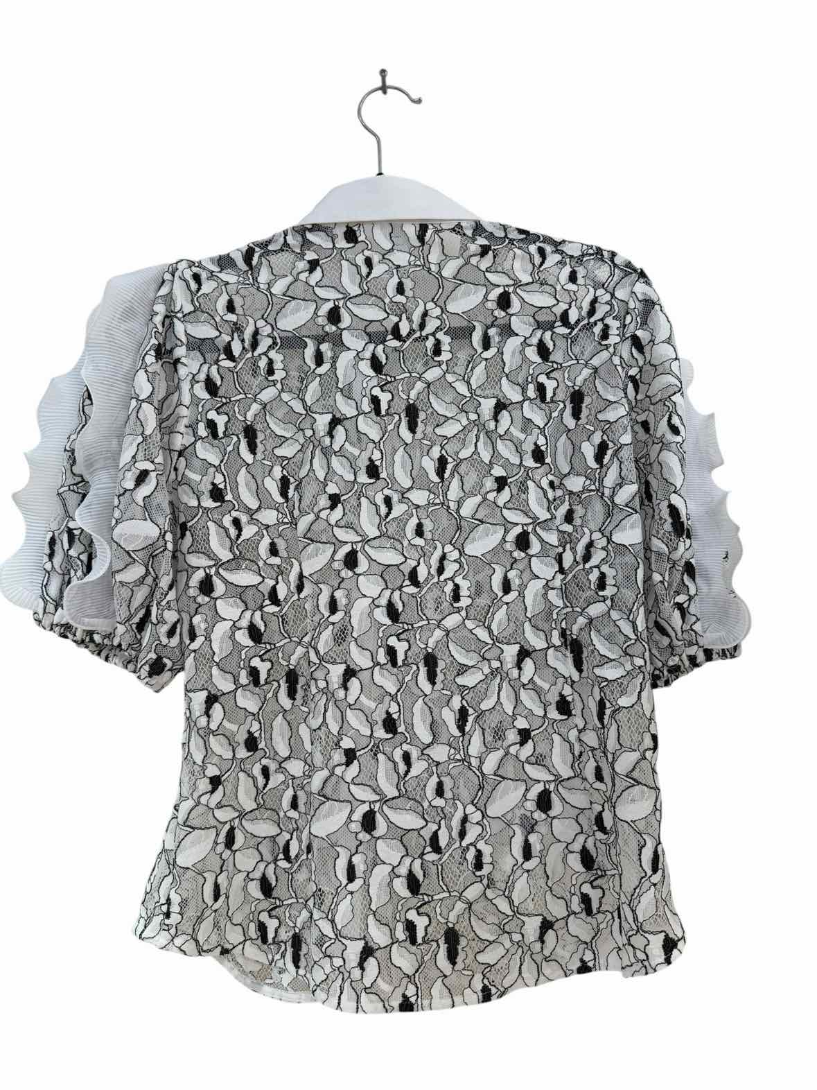 Anne Fontaine White and black Size 38 Shirt