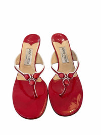 Jimmy Choo Red Size 38.5 Shoes