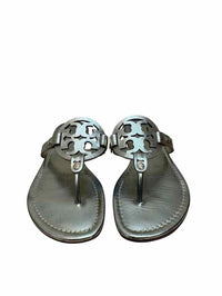 Tory Burch White Gold Size 6 1/2 Sandals