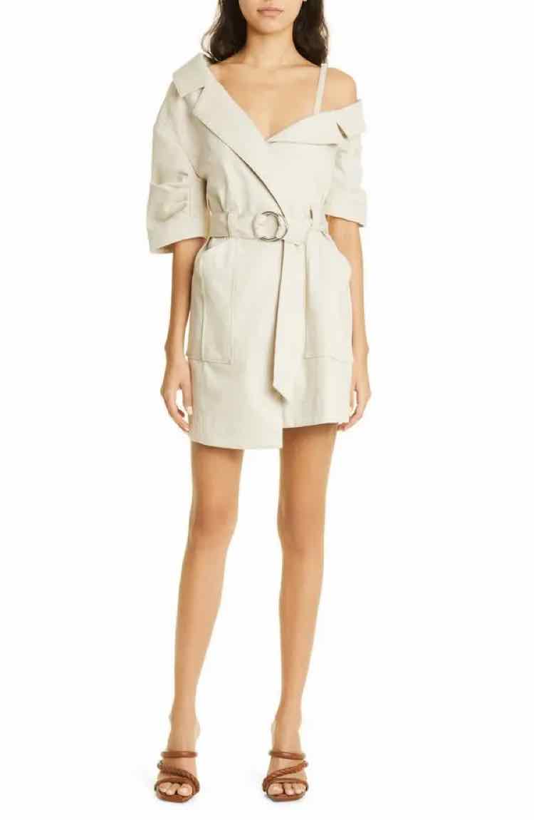 cinq a sept Light Khaki Size 10 Dress