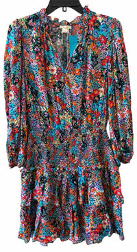 Shoshanna navy multi Size 0 Dress