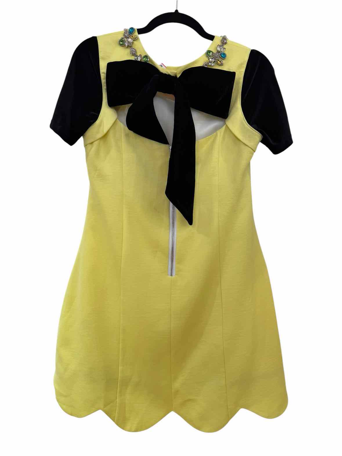 Masion Wester Yellow and Black Size M Dress