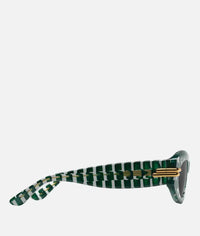 Bottega Veneta Sea Green Sunglasses