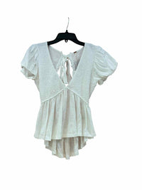 Free People White Size S Blouse