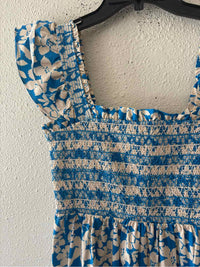 Shoshanna Blue and White Size 0 Dress