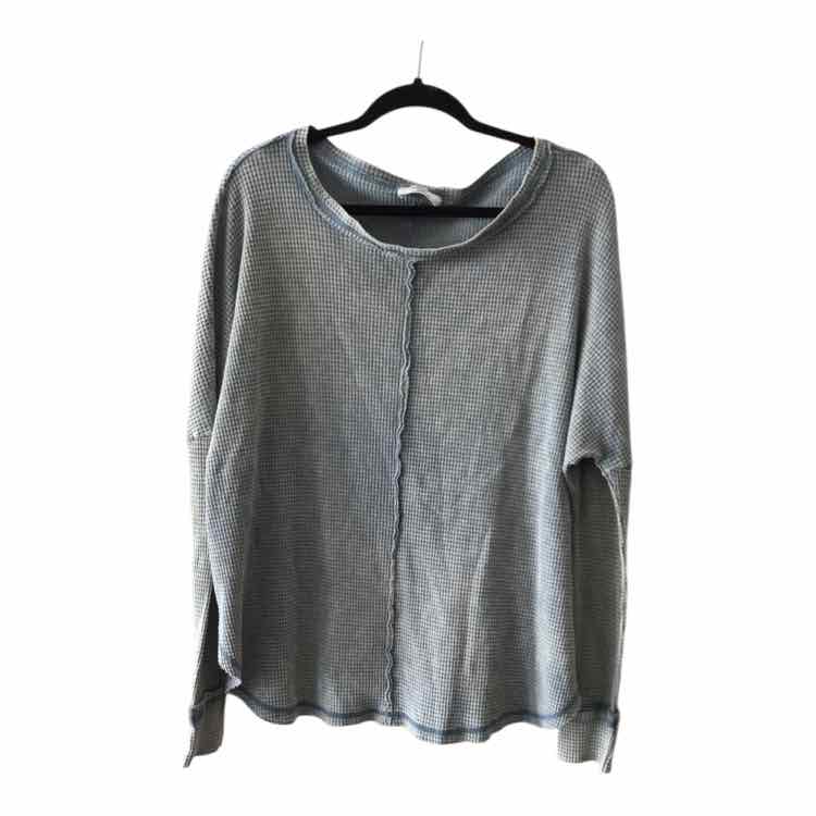 Zenana Blue Size L/XL Shirt