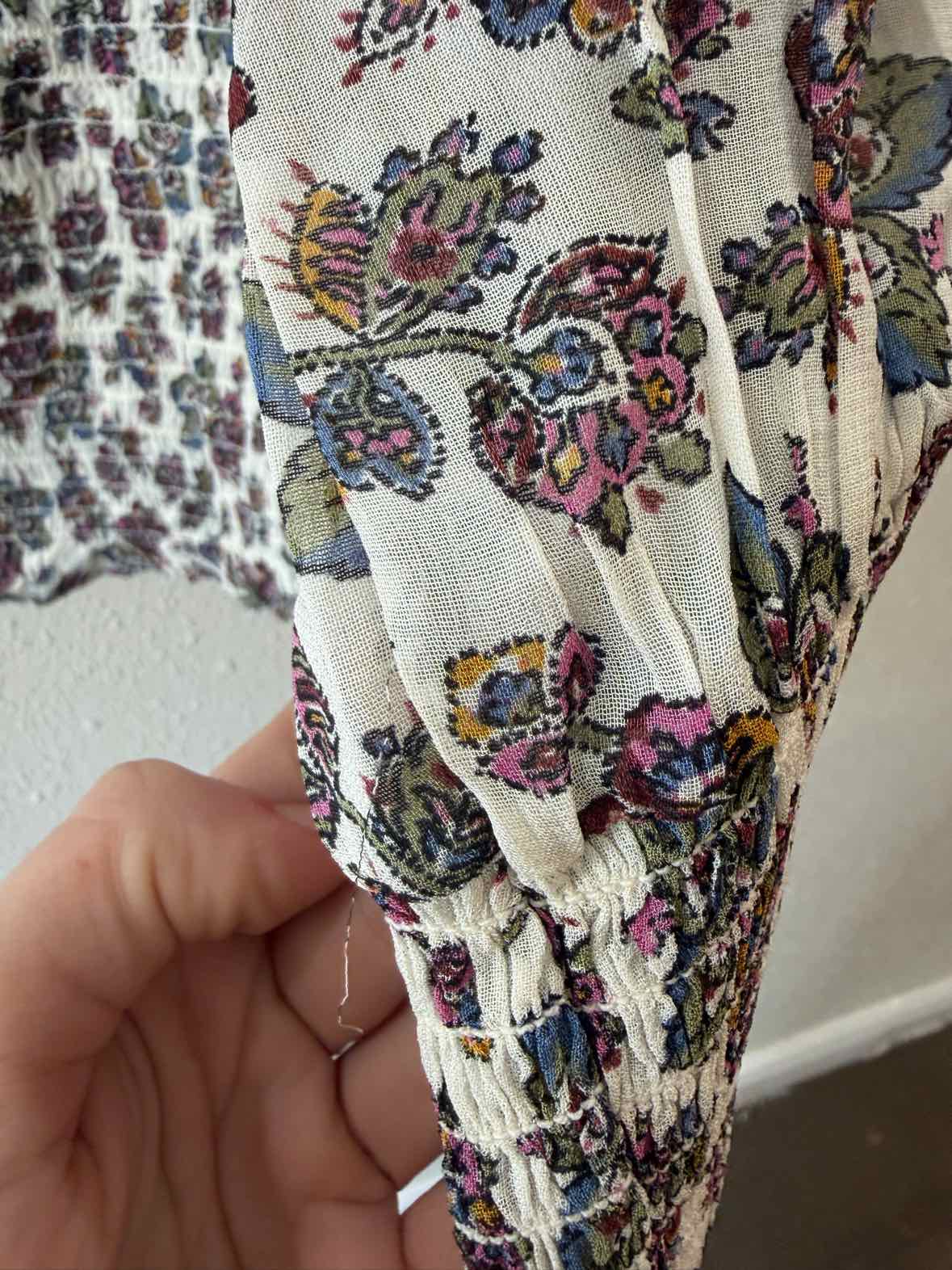 Veronica Beard White Multi Size 8 Shirt