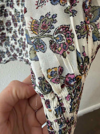 Veronica Beard White Multi Size 8 Shirt