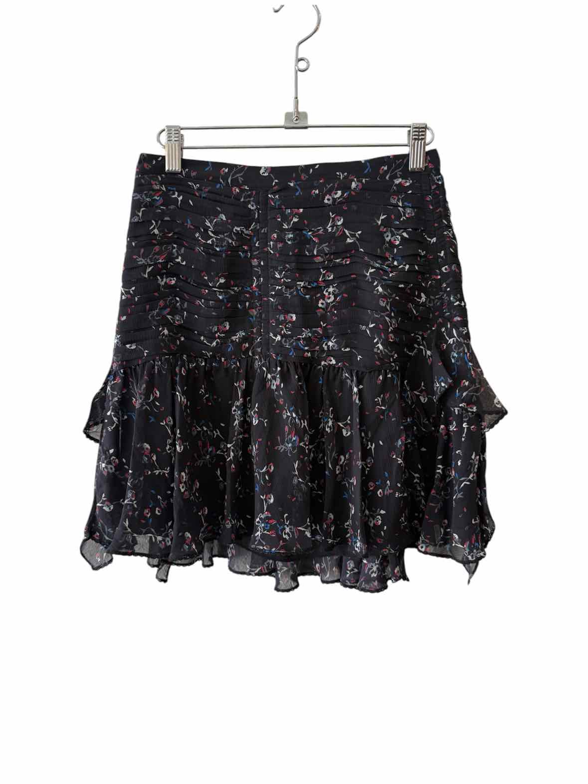 Tanya Taylor Black Multi Size 2 Skirt