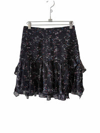 Tanya Taylor Black Multi Size 2 Skirt