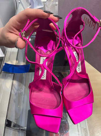 Jimmy Choo Hot Pink Size 35.5 Shoes