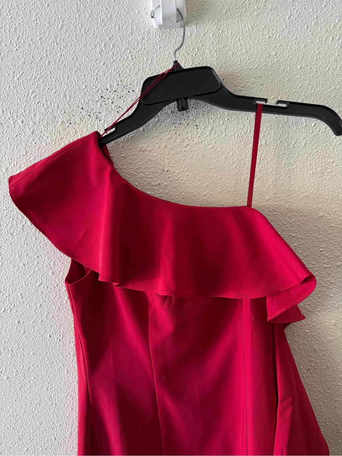 Aidan Aidan Mattox Cherry Red Size 0 Dress