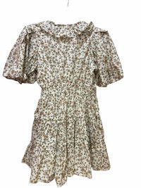 En Saison Cream Multi Size S Dress