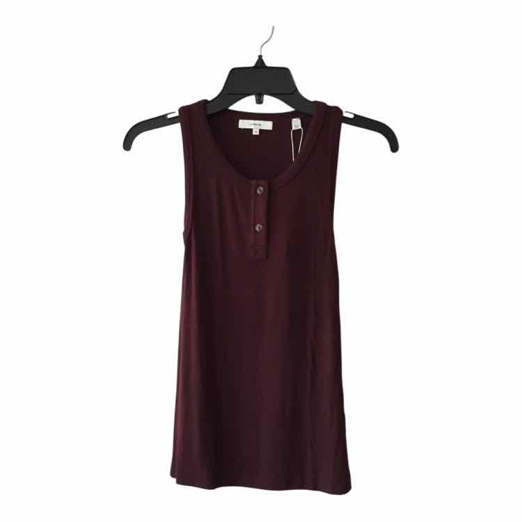 Vince Burgundy Size XS Tank Top