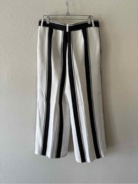 Maje Black and white Size 38 Pants