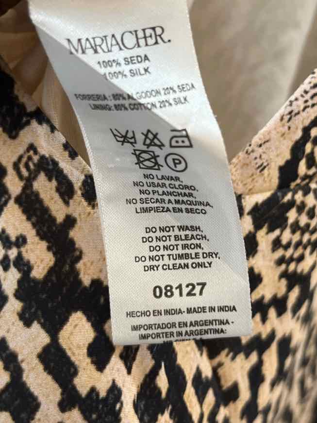 mariacher. Beige Multi Size XS Dress