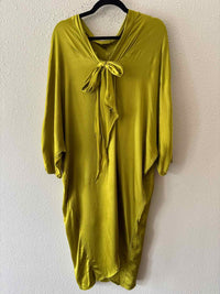 Zara Chartreuse Size M Dress