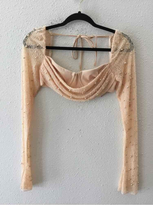 Oh Polly Champagne Size 4 2 PC Dress