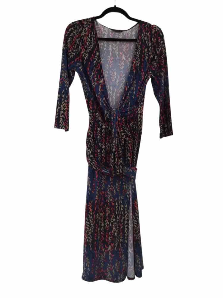 BCBG MAXAZRIA Navy Blue Size S Dress