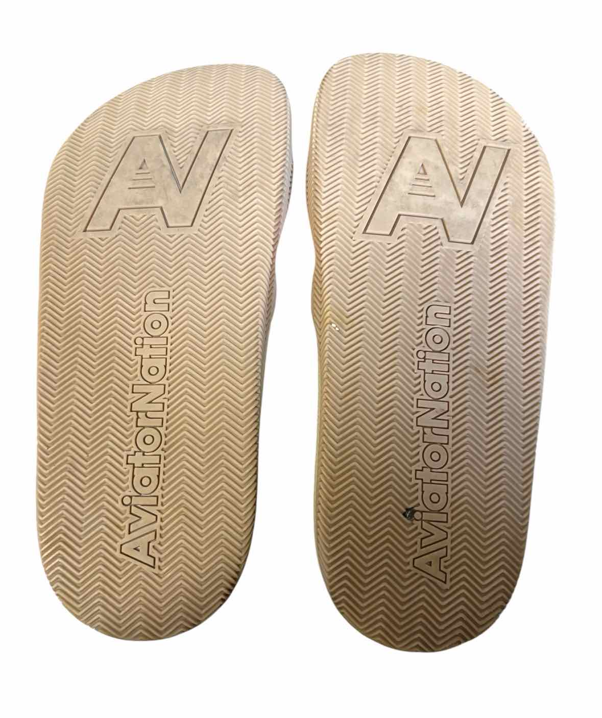 AviatorNation Cream Multi Size 7 Shoes