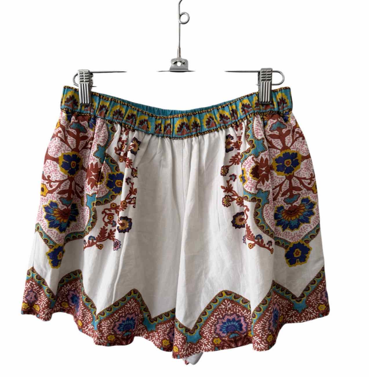 cleobella White Multi Size S Shorts