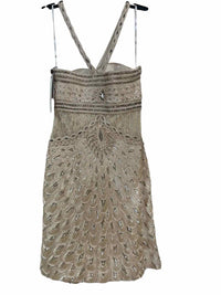 Sue Wong Champagne Size 6 Dress