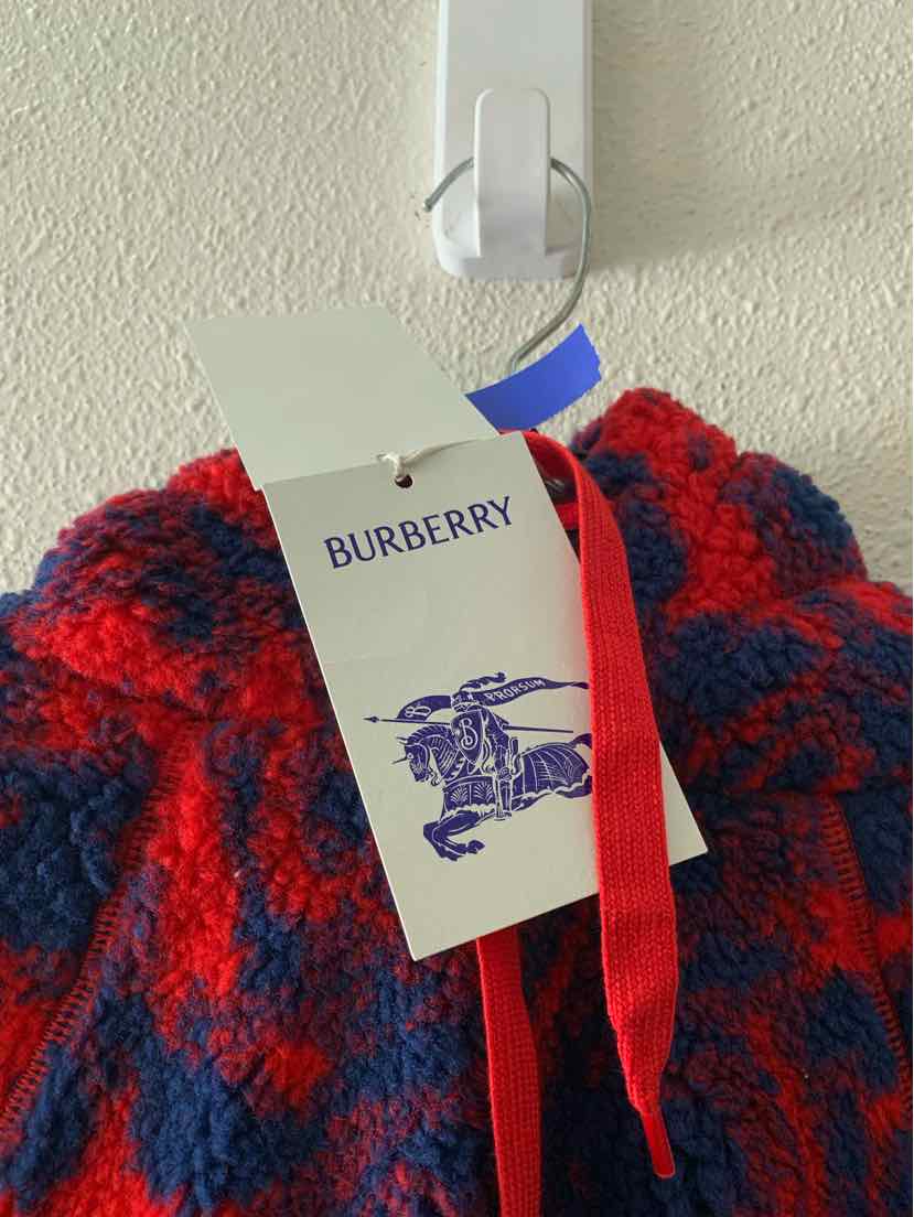 Burberry Red and blue Size XS Sweatshirt