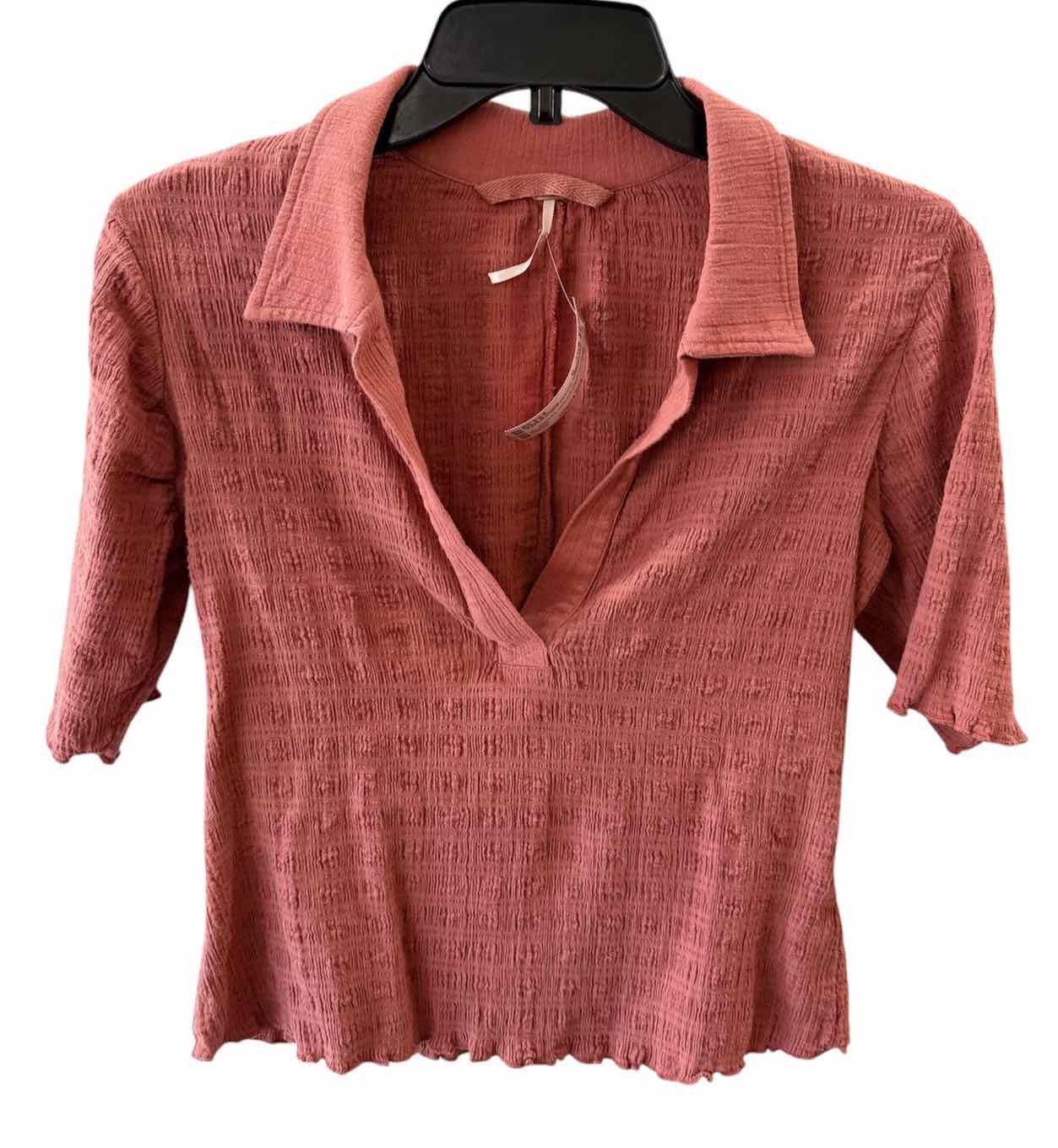 Free People Terracotta Size S Shirt