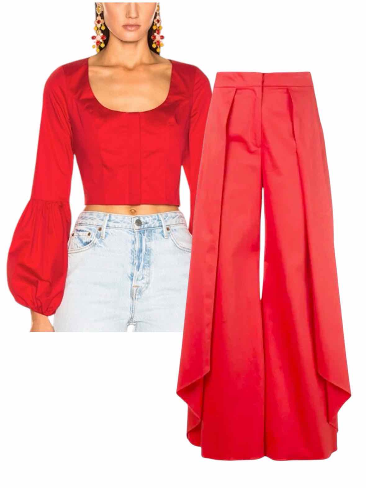 Alexis Red Size M 2PC Ensemble