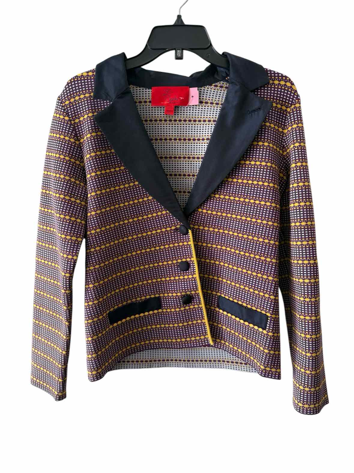 Z Spoke purple and yellow Size M Blazer