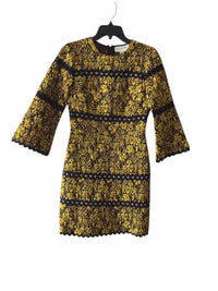 Sachin & Babi Black and yellow Size 0 Dress