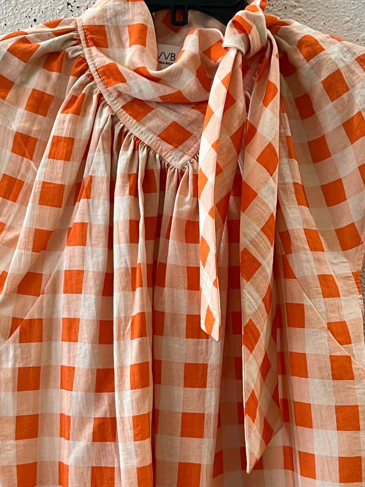 VVB Victoria Beckham Orange Multi Size 6 Shirt