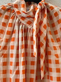 VVB Victoria Beckham Orange Multi Size 6 Shirt